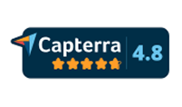 Capterra 4.8 Stars